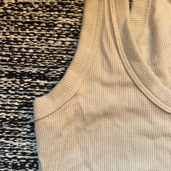 Cream A&F Tank top - Picture 4 of 4